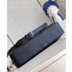 Louis Vuitton LV Unisex Porte-Documents Voyage Black Taiga Cowhide Leather - immagine 5