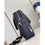 Louis Vuitton LV Unisex Porte-Documents Voyage Black Taiga Cowhide Leather - immagine 6