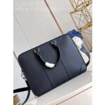 Louis Vuitton LV Unisex Porte-Documents Voyage Black Taiga Cowhide Leather - immagine 3