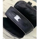 Louis Vuitton LV Unisex Avenue Backpack Black Taiga Cowhide Leather Zip Closure - Image 6