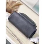 Louis Vuitton LV Unisex Avenue Backpack Black Taiga Cowhide Leather Zip Closure - Image 5