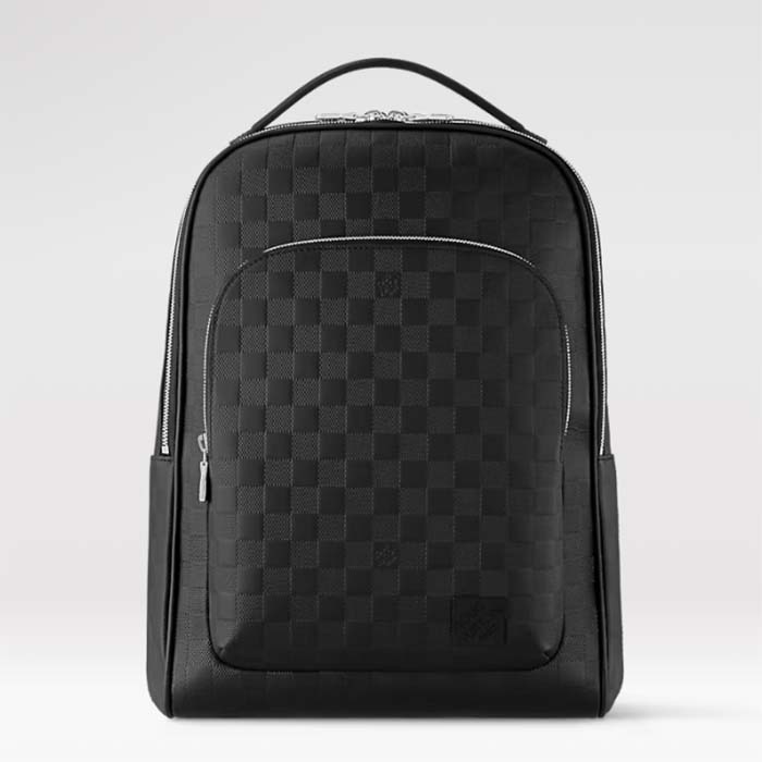 Louis Vuitton LV Unisex Avenue Backpack Damier Infini Cowhide Leather Black Cowhide-Leather