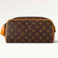 Louis Vuitton LV Unisex Dopp Kit Radiant Sun Monogram Macassar Coated Canvas Cowhide-Leather (2)