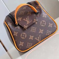 Louis Vuitton LV Unisex Dopp Kit Radiant Sun Monogram Macassar Coated Canvas Cowhide-Leather (2)