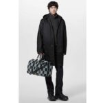 Louis Vuitton LV Unisex Keepall Bandoulière 50 Blue Moon Damier Rush Epi XL Leather Cowhide-Leather - Image 12