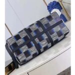 Louis Vuitton LV Unisex Keepall Bandoulière 50 Blue Moon Damier Rush Epi XL Leather Cowhide-Leather - Image 6