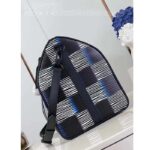 Louis Vuitton LV Unisex Keepall Bandoulière 50 Blue Moon Damier Rush Epi XL Leather Cowhide-Leather - Image 7