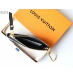 Louis Vuitton LV Unisex Key Pouch Black Monogram Empreinte Embossed Supple Grained Cowhide Leather - immagine 7