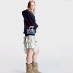 Louis Vuitton LV Unisex Nano Speedy Bag Denim Blue GOTS Monogram Denim Canvas Natural Cowhide Leather - Image 15