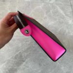 Louis Vuitton LV Unisex Pochette Voyage MM Pink Monogram Macassar Coated Canvas Cowhide-Leather - Image 5