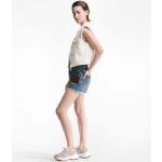 Louis Vuitton LV Unisex Run 55 Sneaker Beige Mix Materials Lifted Rubber Outsole - Image 12