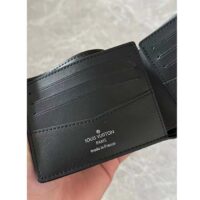 Louis Vuitton LV Unisex Slender Wallet Blue Moon Damier Rush Epi XL Leather Cowhide (4)