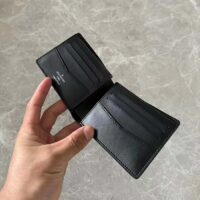 Louis Vuitton LV Unisex Slender Wallet Blue Moon Damier Rush Epi XL Leather Cowhide (4)