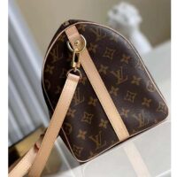 Louis Vuitton LV Unisex Speedy Bandoulière 30 Monogram Coated Canvas Natural Cowhide Leather (11)