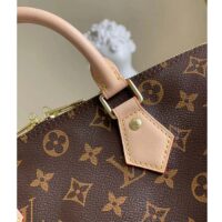 Louis Vuitton LV Unisex Speedy Bandoulière 30 Monogram Coated Canvas Natural Cowhide Leather (11)