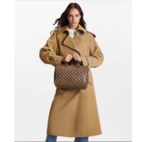 Louis Vuitton LV Unisex Speedy Bandoulière 35 Damier Ebene Coated Canvas Smooth Cowhide-Leather (12)