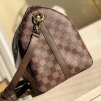 Louis Vuitton LV Unisex Speedy Bandoulière 35 Damier Ebene Coated Canvas Smooth Cowhide-Leather (12)