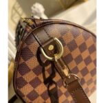 Louis Vuitton LV Unisex Speedy Bandoulière 35 Damier Ebene Coated Canvas Smooth Cowhide-Leather – Image 6