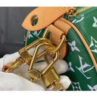 Louis Vuitton LV Unisex Speedy P9 Bandoulière 25 Green Soft Calfskin Natural Cowhide-Leather (8)