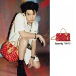 Louis Vuitton LV Unisex Speedy P9 Bandoulière 25 Red Soft Calfskin Natural Cowhide-Leather - Image 11