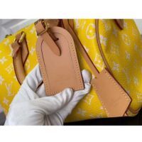 Louis Vuitton LV Unisex Speedy P9 Bandoulière 25 Yellow Soft Calfskin Natural Cowhide-Leather (3)