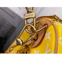 Louis Vuitton LV Unisex Speedy P9 Bandoulière 25 Yellow Soft Calfskin Natural Cowhide-Leather (3)