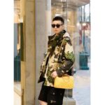 Louis Vuitton LV Unisex Speedy P9 Bandoulière 25 Yellow Soft Calfskin Natural Cowhide-Leather - Imagen 11