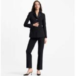 Louis Vuitton LV Women Blossom Slingback Pump Black Lambskin Cowhide Leather 7.5 CM Heel - Image 12