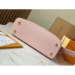 Louis Vuitton LV Women Capucines BB Handbag Galet Gray Taurillon Leather - Image 6