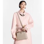 Louis Vuitton LV Women Capucines BB Handbag Galet Gray Taurillon Leather - Image 13