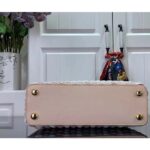 Louis Vuitton LV Women Capucines BB White Coated Canvas Cowhide Leather - Bild 5