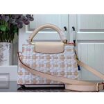 Louis Vuitton LV Women Capucines BB White Coated Canvas Cowhide Leather - Bild 3