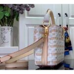 Louis Vuitton LV Women Capucines BB White Coated Canvas Cowhide Leather - Bild 4