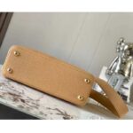 Louis Vuitton LV Women Capucines MM Handbag Arizona Brown Cognac Taurillon Cowhide Leather - Bild 5