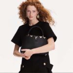 Louis Vuitton LV Women Capucines MM Handbag Black Taurillon Calf Leather - Image 13