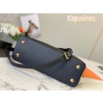 Louis Vuitton LV Women Capucines MM Handbag Black Taurillon Calf Leather - Image 4