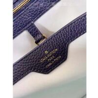 Louis Vuitton LV Women Capucines MM Handbag Navy Blue Taurillon Leather M23199 (1)