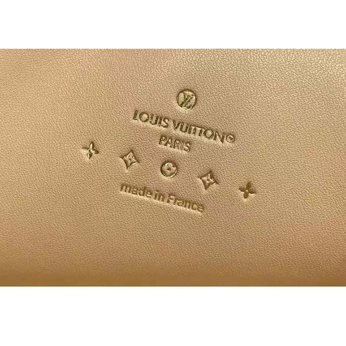 Louis Vuitton LV Women Coussin PM Denim Blue Monogram Global Organic Textile-Certified Cotton Canvas (1)