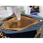 Louis Vuitton LV Women Coussin PM Denim Blue Monogram Global Organic Textile-Certified Cotton Canvas - Image 7