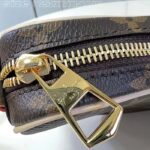 Louis Vuitton LV Women Croissant MM Monogram Coated Canvas Natural Cowhide-Leather M46828 – Image 9