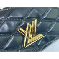 Louis Vuitton LV Women GO-14 GM Black Lamb Leather Lambskin Cowhide-Leather (9)