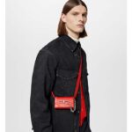 Louis Vuitton LV Unisex Micro Steamer Vermillion Red Epi XL Grained Leather Cowhide Leather – Image 14