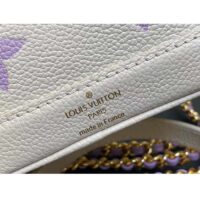 Louis Vuitton LV Women Nano Noé Latte White Mauve Monogram Empreinte Embossed Supple Grained Cowhide Leather (13)