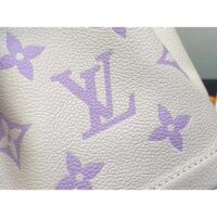 Louis Vuitton LV Women Nano Noé Latte White Mauve Monogram Empreinte Embossed Supple Grained Cowhide Leather (13)