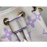 Louis Vuitton LV Women Nano Noé Latte White Mauve Monogram Empreinte Embossed Supple Grained Cowhide Leather - Bild 13