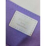Louis Vuitton LV Women Pochette Métis East West Bag Latte Bubble Tea Purple Embossed Grained Cowhide Leather – Bild 11