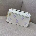 Louis Vuitton LV Women Pochette Métis East West Bag Latte Bubble Tea Purple Embossed Grained Cowhide Leather – Bild 4