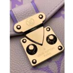 Louis Vuitton LV Women Pochette Métis East West Bag Latte Bubble Tea Purple Embossed Grained Cowhide Leather – Bild 8