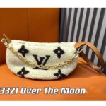 Louis Vuitton LV Women SKI Over The Moon Cream Brown Shearling Cowhide-Leather Textile Lining - Image 5