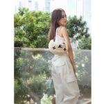 Louis Vuitton LV Women SKI Over The Moon Cream Brown Shearling Cowhide-Leather Textile Lining - Image 7